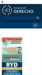 Mobile Screenshot of derecho.uncuyo.edu.ar